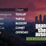 شفرات لعبة جاتا GTA للحصول علي اموال وسيارات واسلحة جميع الشفرات