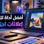 أيقونة أفضل أداة لتصميم إعلانات احترافية