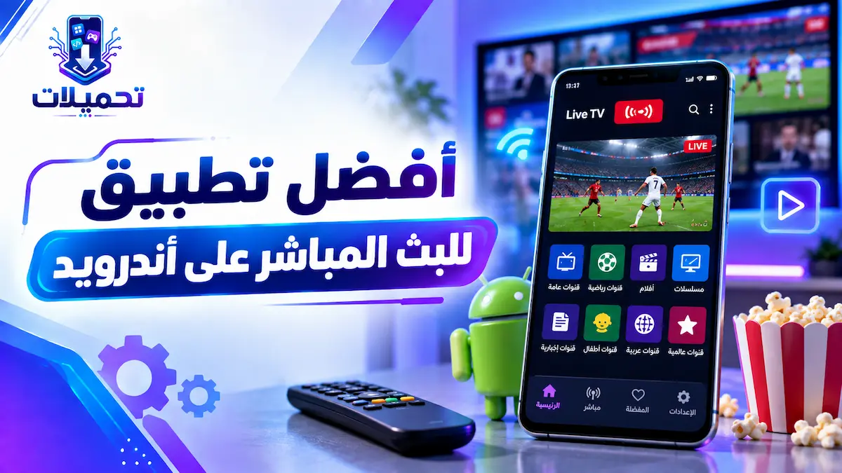 تطبيق للبث المباشر على أندرويد