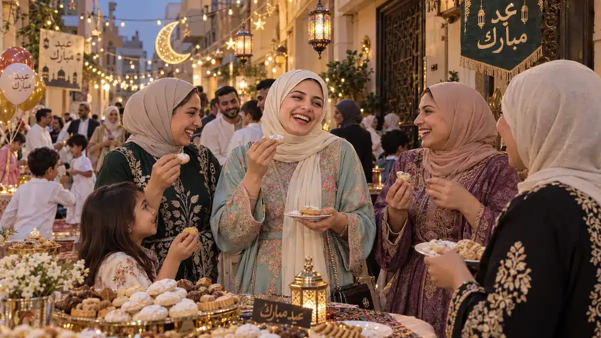 تصميم صور العيد بدون تغيير الملامح