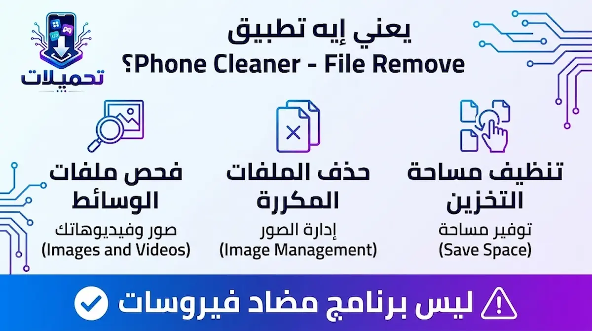 تنظيف الفيروسات من هاتفك المحمول