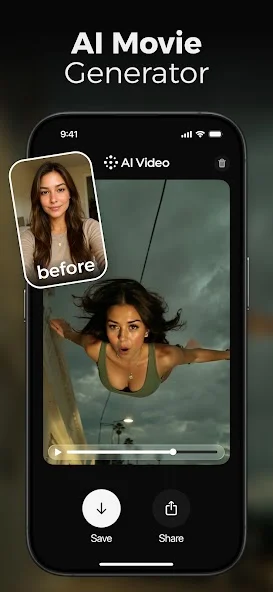 صورة من AI Video لإنشاء الفيديو بالذكاء الاصطناعي | تحميلات