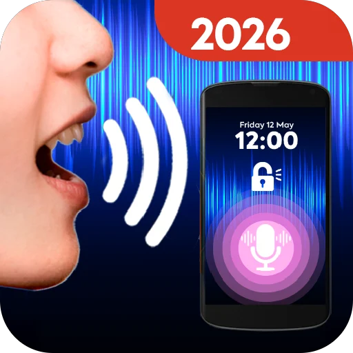 أيقونة قفل الشاشة بالصوت للأندرويد وفتح الهاتف بكلمة صوتية | تحميلات