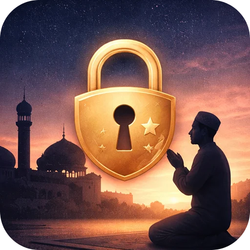 أيقونة تطبيق إغلاق التطبيقات أثناء الصلاة وتذكيرك بالصلاة