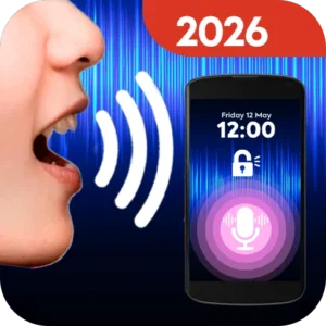 أيقونة قفل شاشة الهاتف بصوتك من موقع تحميلات